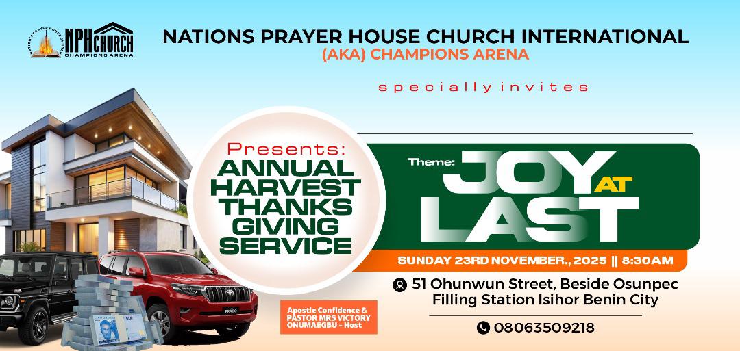 Harvest Thanksgiving Invitation